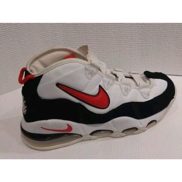 NIKE Air Max Uptempo 95 Pippen Bulls Basketball Red White CK0892-101 SZ 9 - Picture 7 of 8